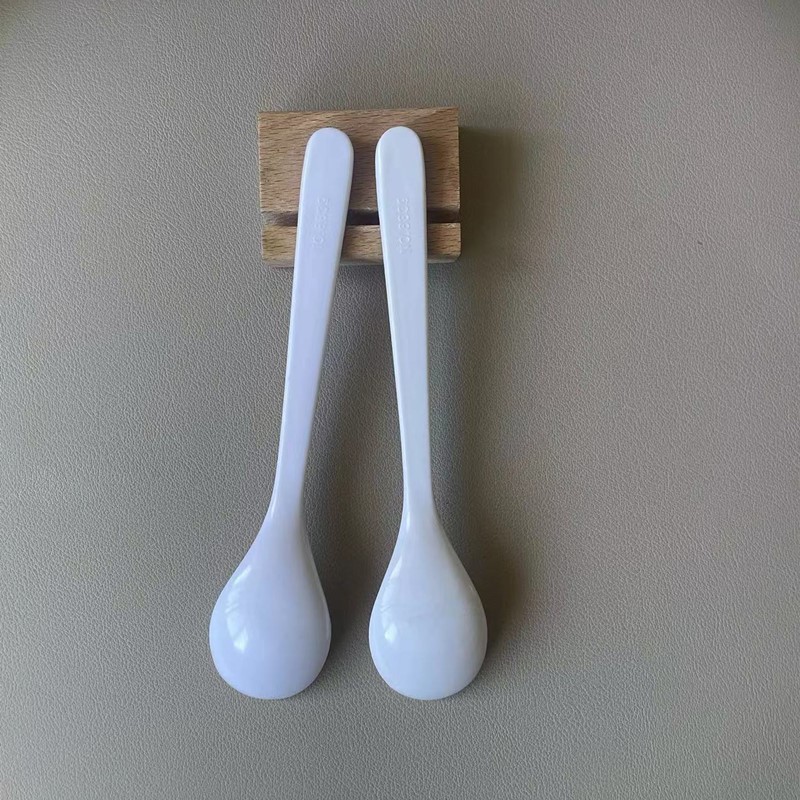 Foreign trade melamine tableware plastic small spoon children feeding spoon imitation porcelain cartoon spoon spoon spoon spoon 1 yuan supply