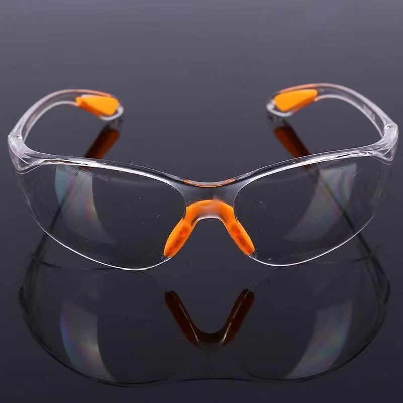 168 soft nose bridge protective glasses anti-impact goggles anti-splash dustproof windproof sand riding labor protection glasses