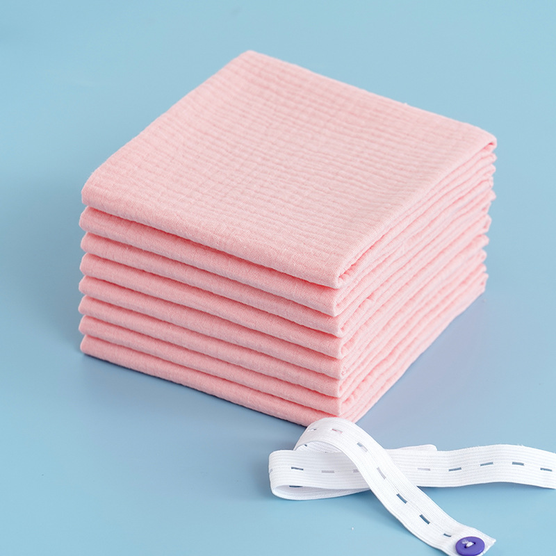 Подгузники для новорожденных из крепа многоразовые марлевые подгузники Meson из чистого хлопка оптом