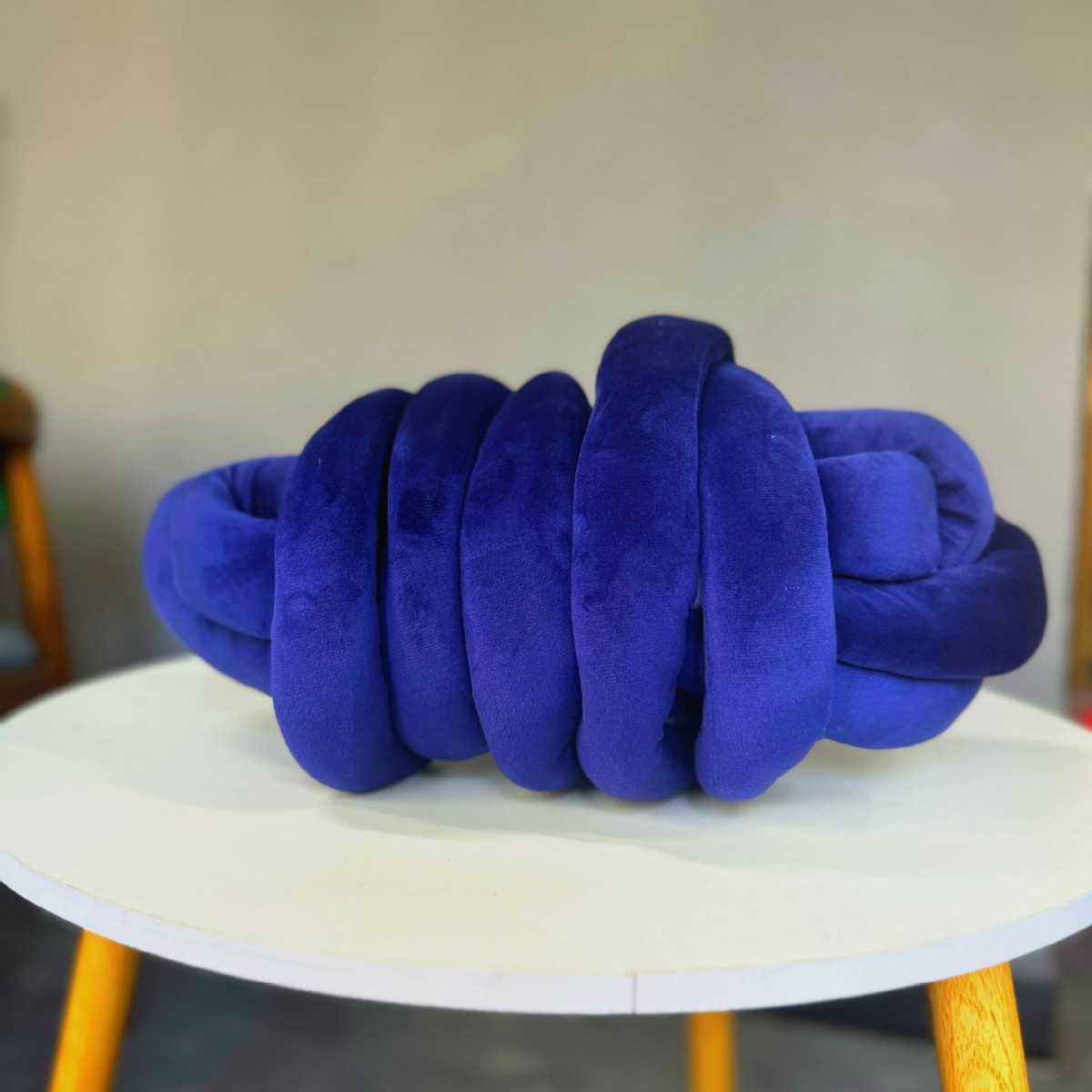 Iceland Thing Group Coarse Padded Cotton Hand-woven Blanket Line Cat's Nest Bag Coarse Wool Baby's Bed Anti-collision Strip