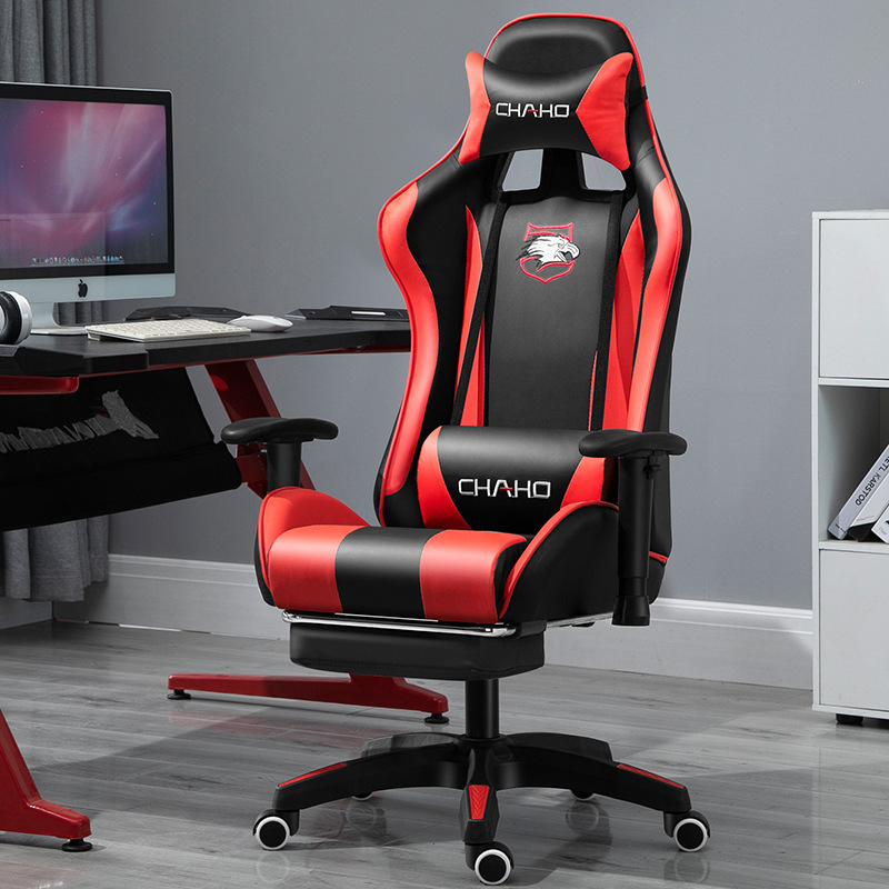 Cross-Border Computer Chair with Backrest, Home Office Chair, Gaming Chair, Comfortable for Long Sitting, Internet Cafe Swivel Chair, Streamer Chair, E-Sports Chair