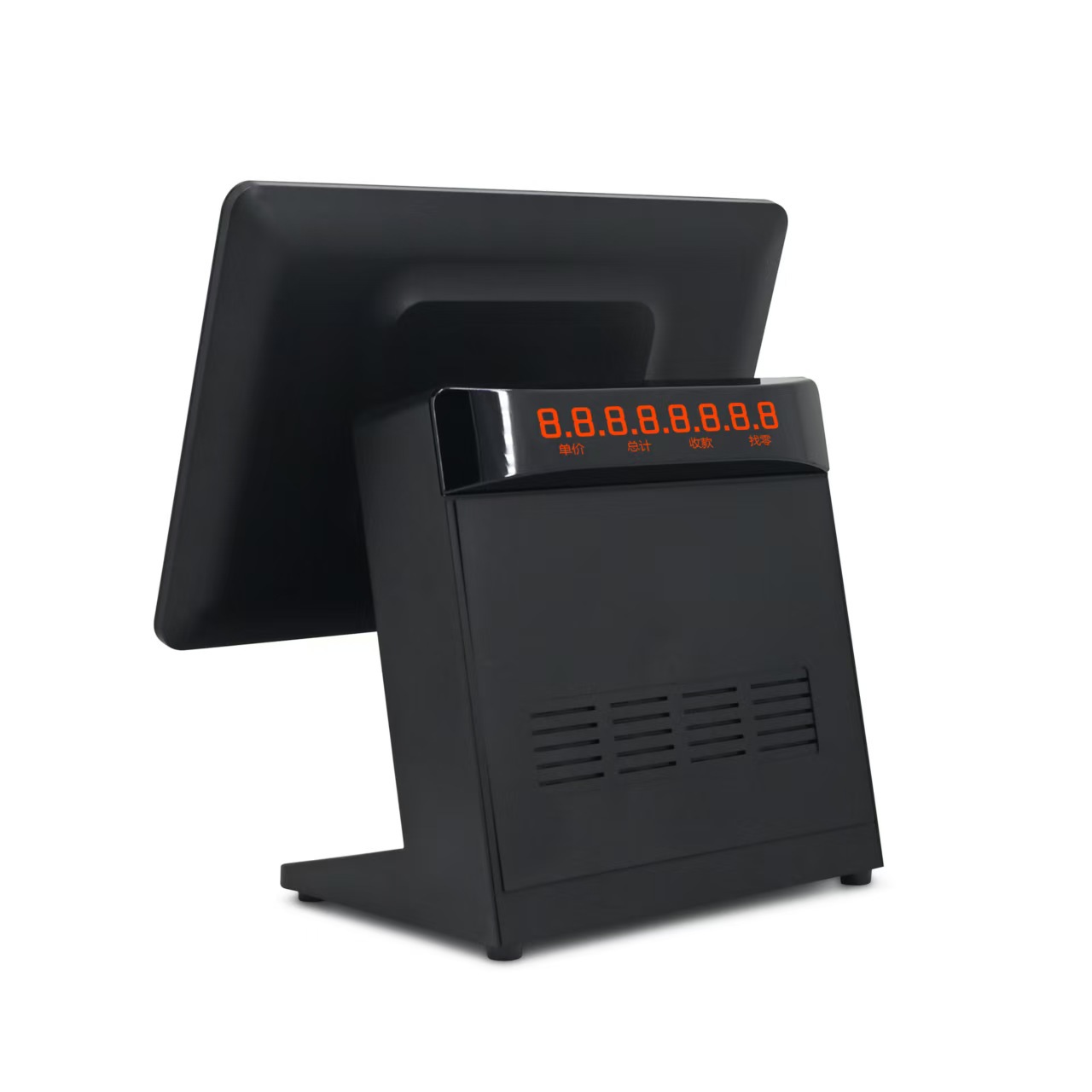 Cross-Border Ordering Machine 15.6 Screen Touch Supermarket Convenience Store Coffee Shop Settlement High-Definition Commercial Dual-Screen Cash Register