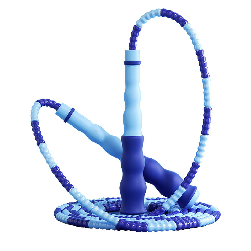 Soft beads bamboo section skipping rope children's special kindergarten senior high school entrance examination special skipping rope primary school sports supplies skipping rope wholesale