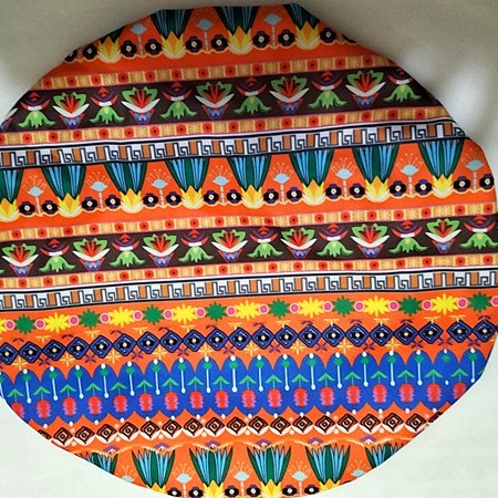 Cross-border hot sale with Cotton Bowl cover washable and reusable salad bowl dust cover fresh cloth printed cotton bowl cover