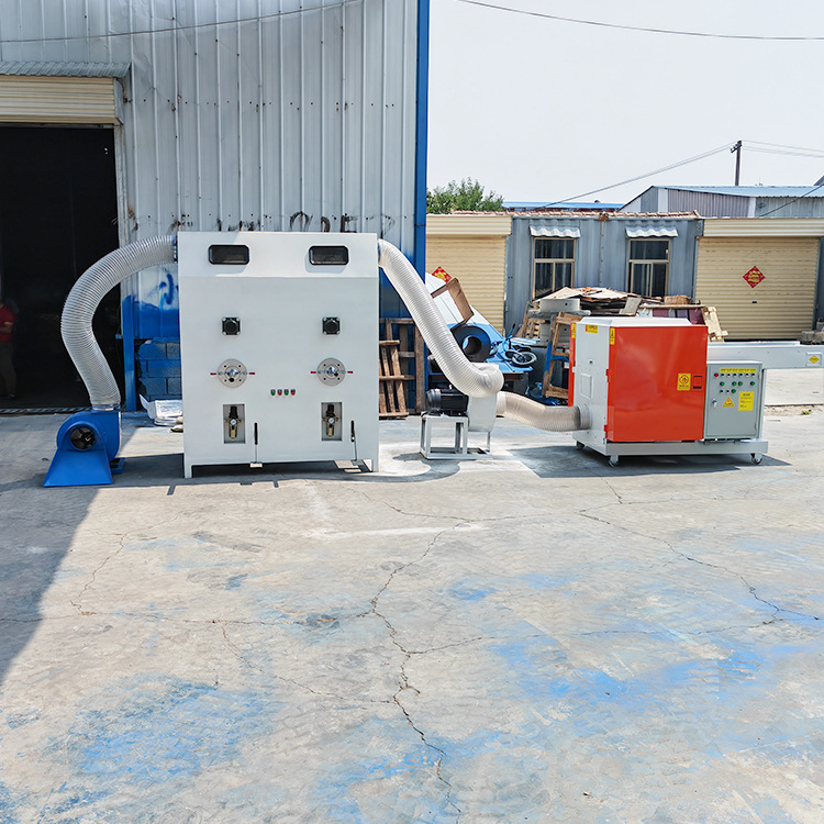 Old Clothes and Rags Cutting Machine Latex Cotton Memory Foam Pelletizing Machine Recycled Resource Recycling Crusher