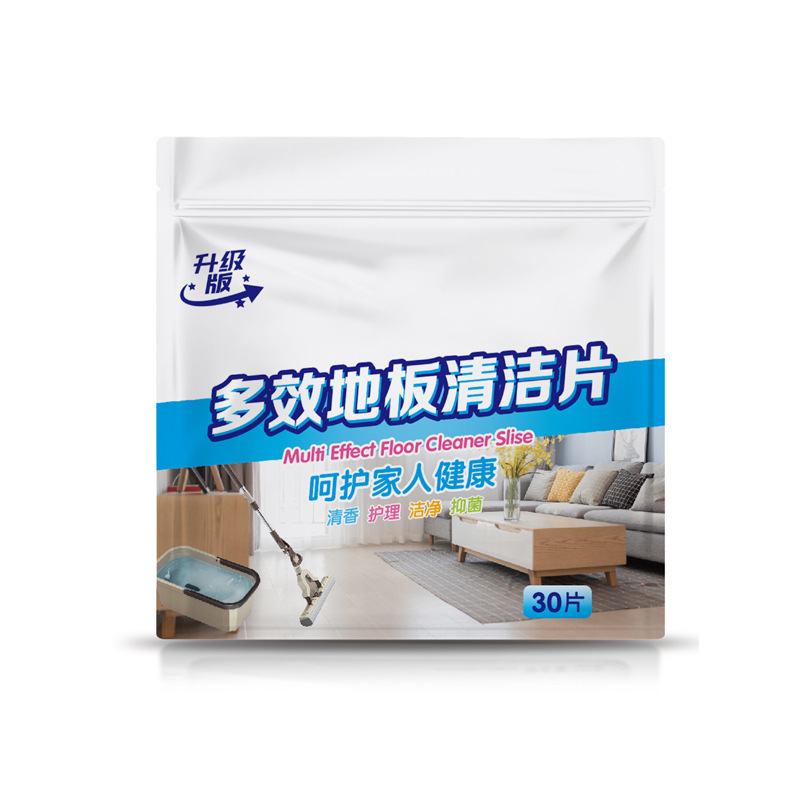 Floor Cleaning Tablets for Wiping Floor Tiles, Household Floor Cleaner for Removing Stains and Descaling, Brightening and Fresh Scent Mop Cleaning Tablets