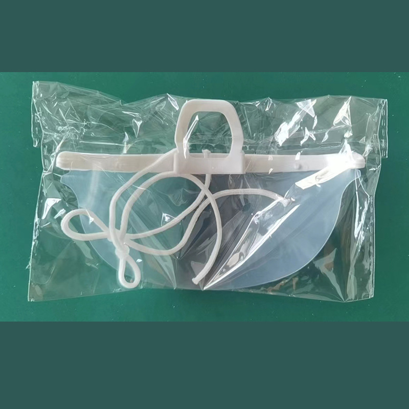 Wholesale spot boxed transparent catering masks chef protection kitchen anti-fog visual catering shop must-have masks