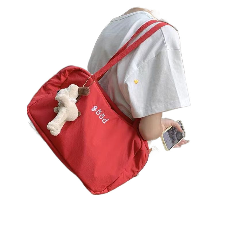 Nylon High-Looking Casual Large-Capacity Nylon Bag Handbag New Versatile Commuter Shoulder Tote Armpit Bag