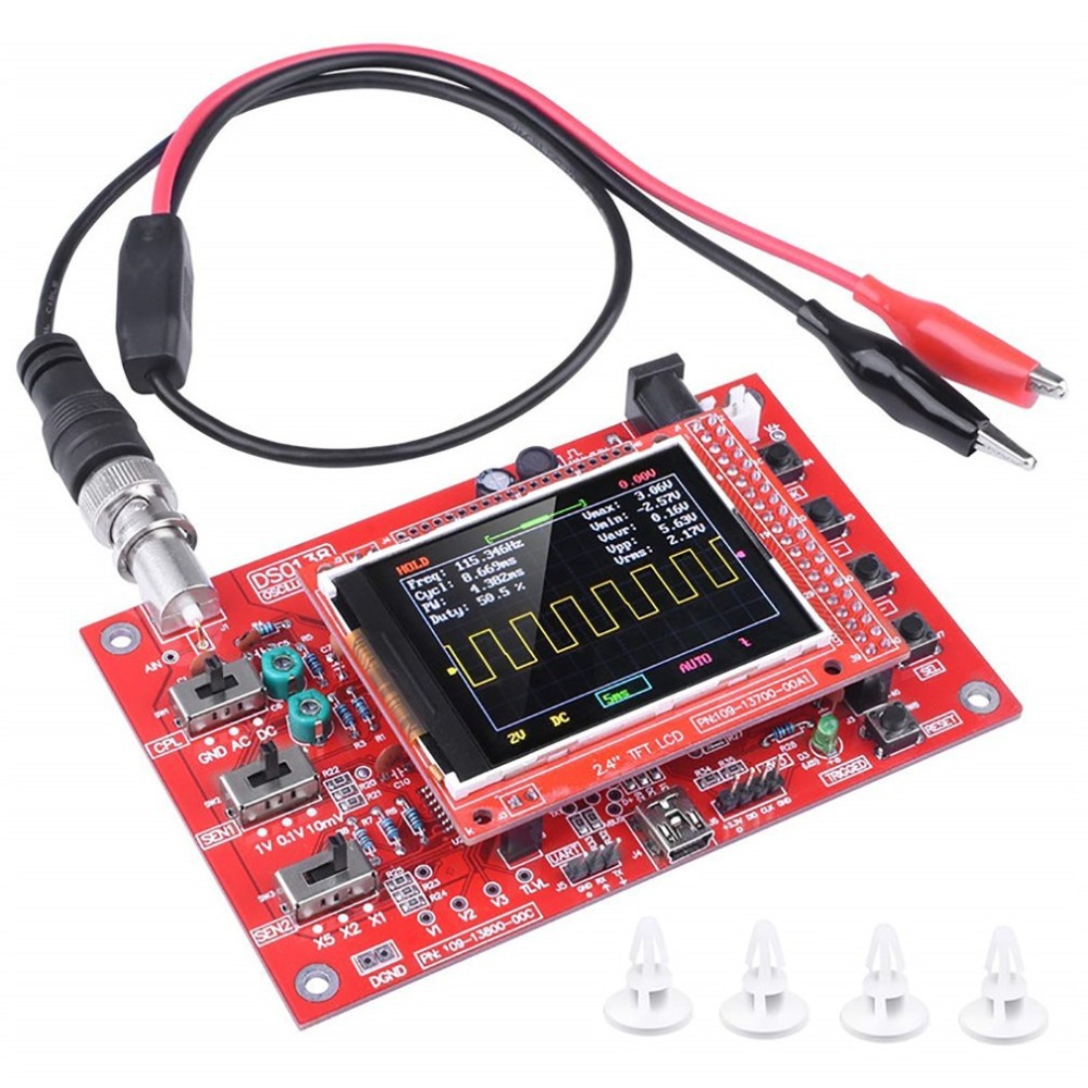 Dso138 Oscilloscope Production Kit, Electronic Learning Kit, Open Source Stm32 Digital Oscilloscope