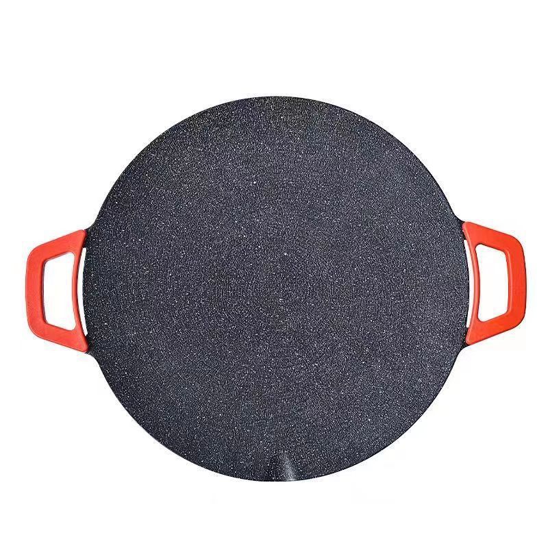 Korean-style electric heating baking tray outdoor electric oven student barbecue household multifunctional non-stick barbecue tray