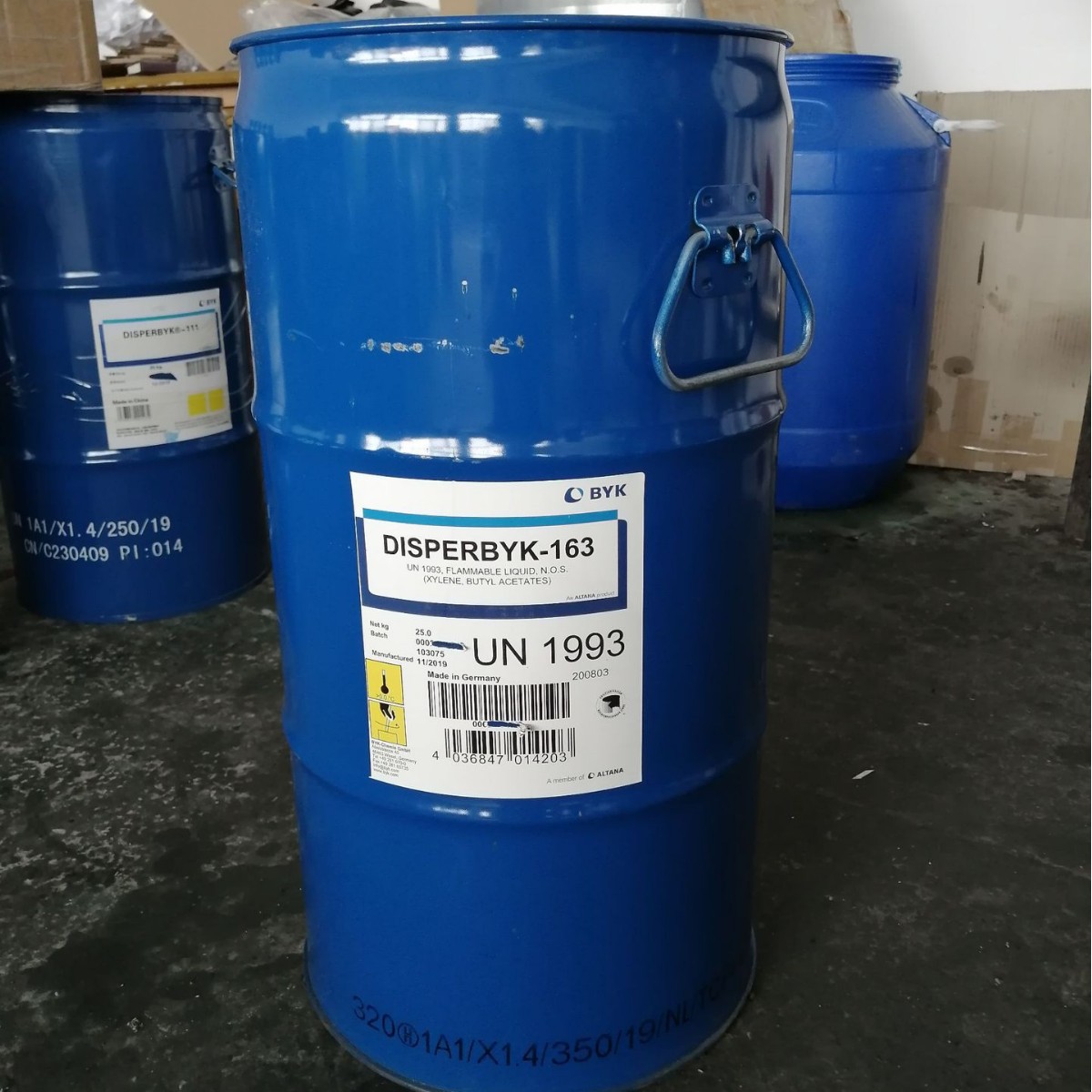 Bike BYK Assistant DISPERBYK-163 Moisturizing Dispersing Agent Solvent Coating Polymer Volume
