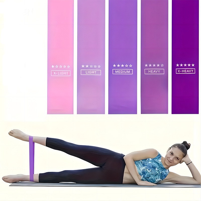 Многофункциональное йога TPE эластичное кольцо, эластичная лента, фитнес резиновая лента, кольцо сопротивления для подъема бедер и приседаний