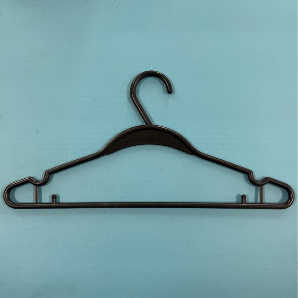 Plastic hanger disposable hanger pp hanger foreign trade hanger cross-border supply Yiwu factory can issue an invoice in stock