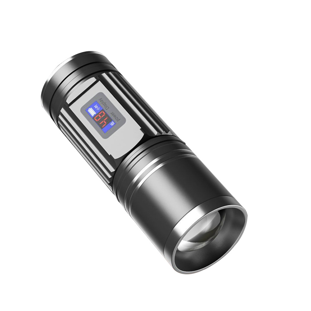 Night Fishing Light Blue Light Xenon Lamp Super Bright Four Light Source Zoom Fishing Light High Power Laser Turret Fishing Light Wild Fishing Light