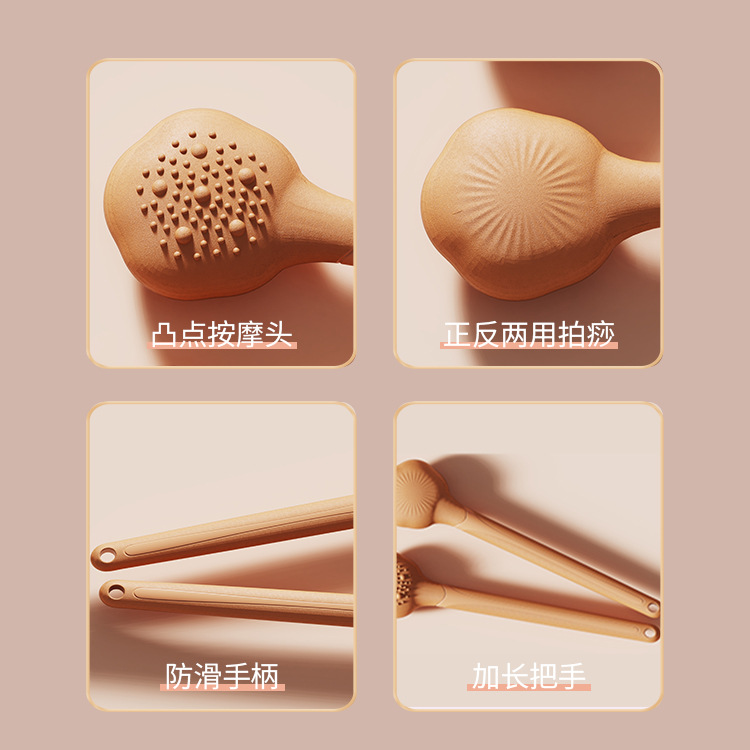 Eva Meridian Tapping Health Care Device, Massage Hammer, Tapping Stick, Universal for Whole Body, Gua Sha Board, Health Care Hammer