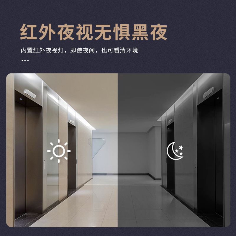 Cross-Border High-Definition Smart Wireless Video Doorbell Large Screen Home Two-Way Intercom Video Surveillance M16 Smart Doorbell