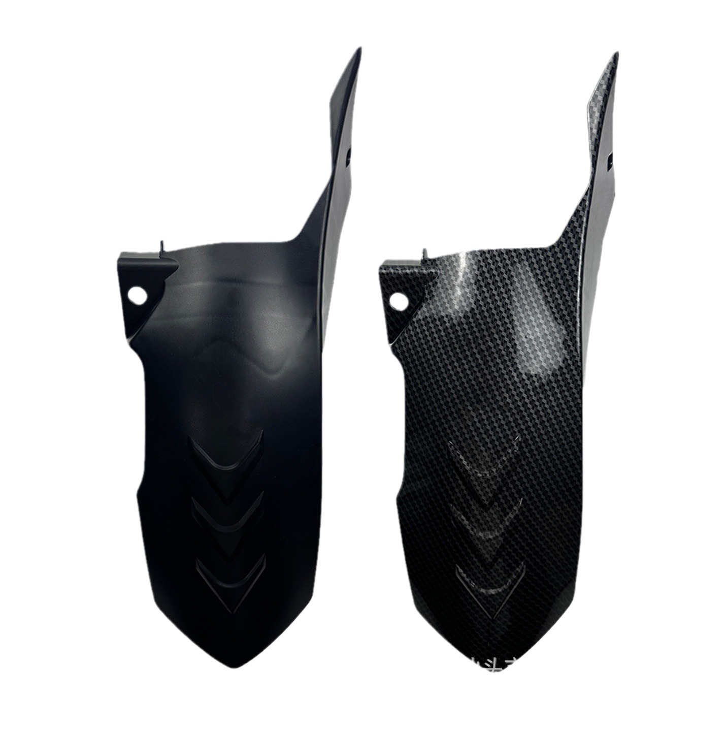 Motorcycle modification accessories suitable for CLICK150 carbon fiber pattern fender off-road vehicle water transfer printing rear fender