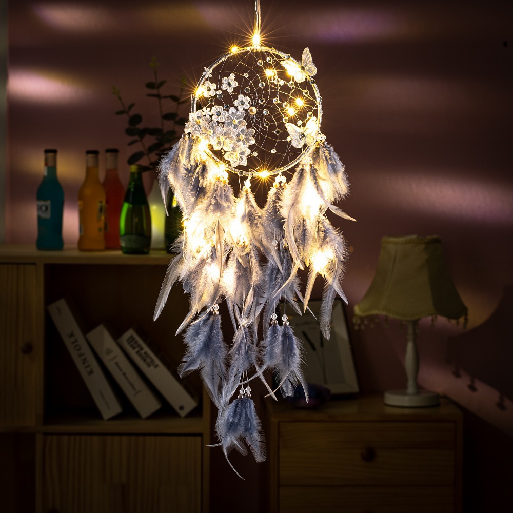 Dreamcatcher Creative Gift for Girls Practical Special Birthday Gift for Best Friend Wife Midsummer Night's Dream Hanging Ornaments