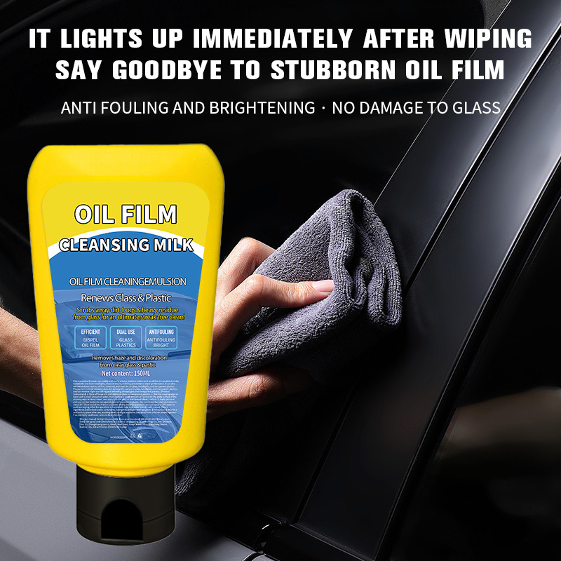 Очищающая молочная жидкость для масляной пленки на окнах автомобилей, мощное средство для удаления пятен, антизапотевающее средство