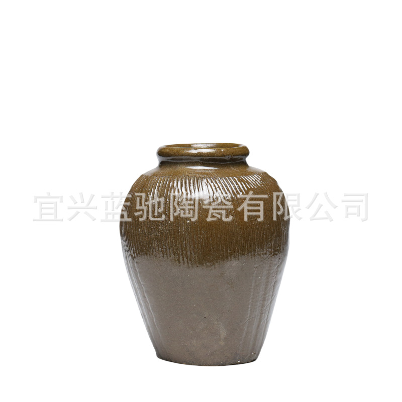 Factory inventory special wholesale 5kg ceramic wine jars old coarse pottery wine jars large quantity discount