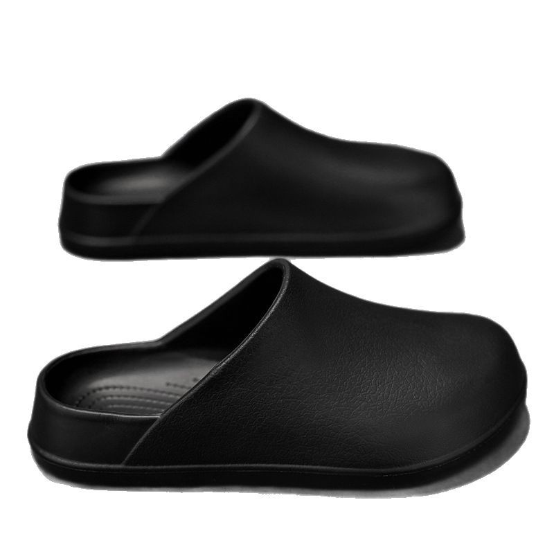 Summer New Soft Sole Feeling Baotou Drag Cross-border plus size Fashion Casual Shoes Non-slip Deodorant Work Sandals