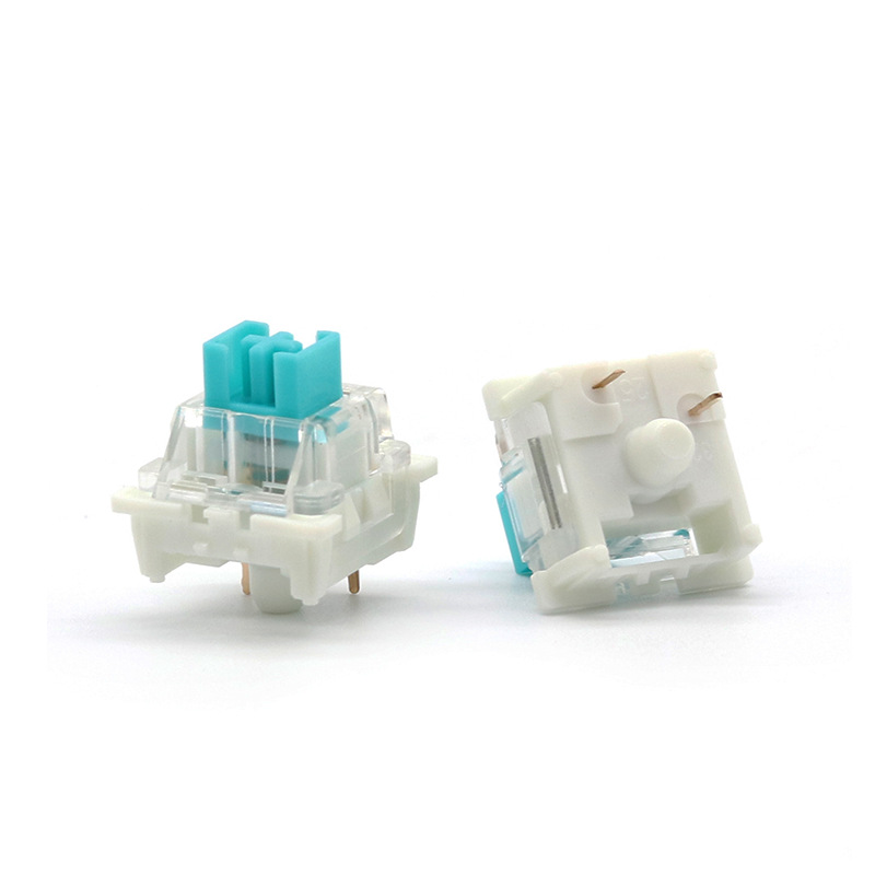 High-Grade Dust-Proof Mechanical Keyboard Shaft Green Axis Red Axis Tea Black Purple Green Silver Silent White Gray Replacement Shaft Cross-Border Spot