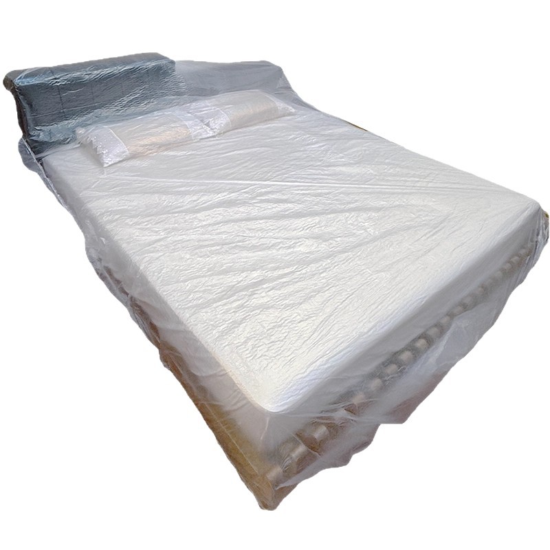 Bedspread Furniture Dust Cover Elastic Drawstring Enlarged Sofa Dust Cover Disposable Decoration Dust-Proof Plastic Film