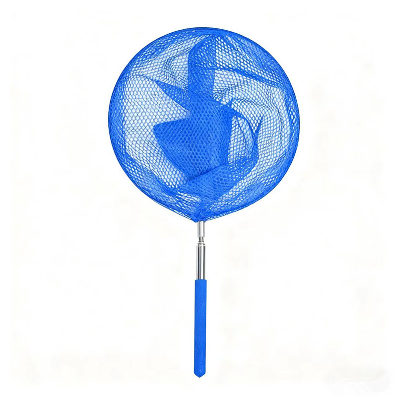 Outdoor Children's Insect Catching Net, Fishing Net, Insect Dragonfly Butterfly Net, Fishing Net Bag, Bamboo Pole Net, Stainless Steel Telescopic Net
