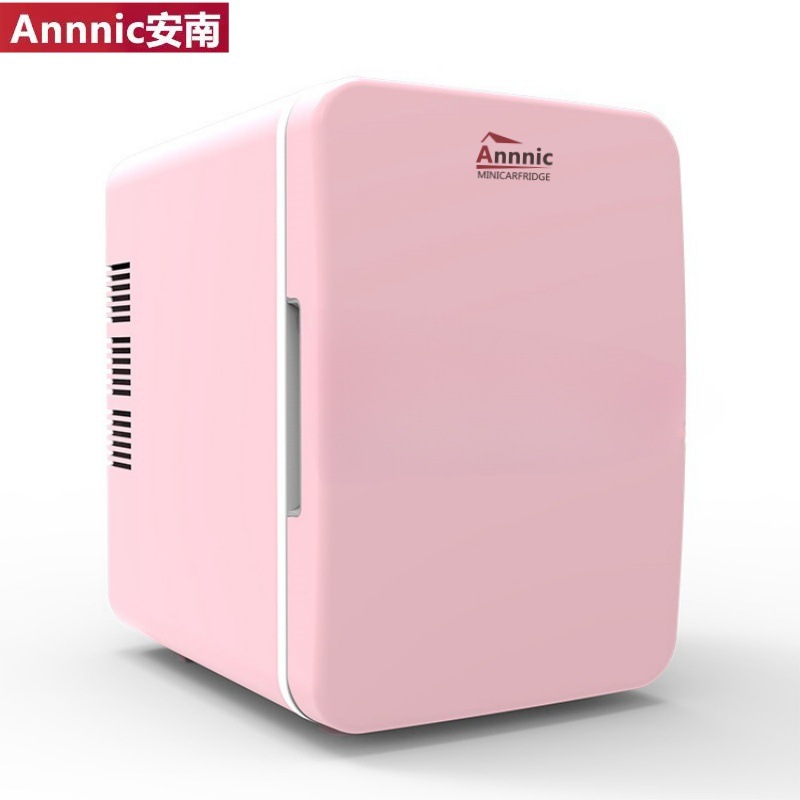 Холодильник Annan 4L, бытовой, для макияжа, масок, обогрев, популярный подарок на день рождения 2025, маленький низкопотребляющий холодильник