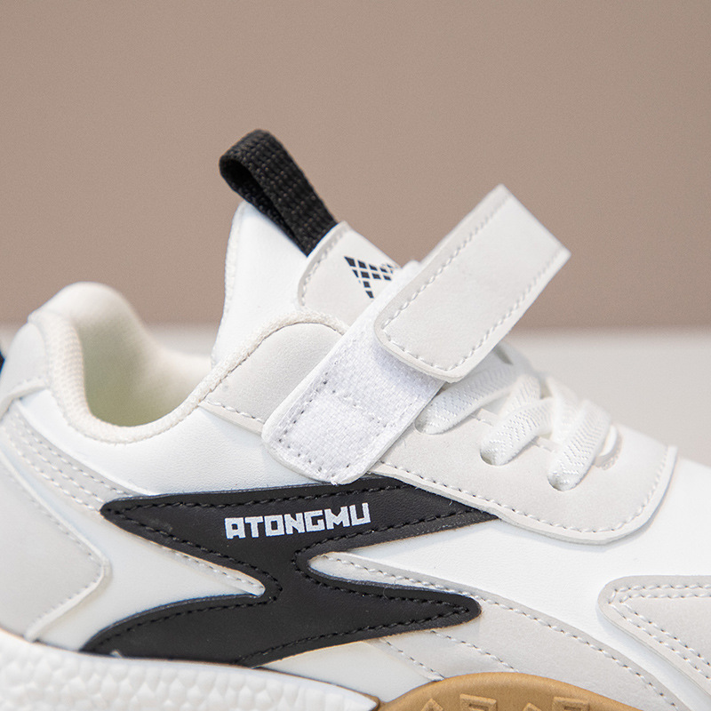 Spring and Autumn 2025 New Children's Casual Fashion sneaker Light Color All-match Flat Shoes Girls Trendy Shoes Casual Shoes