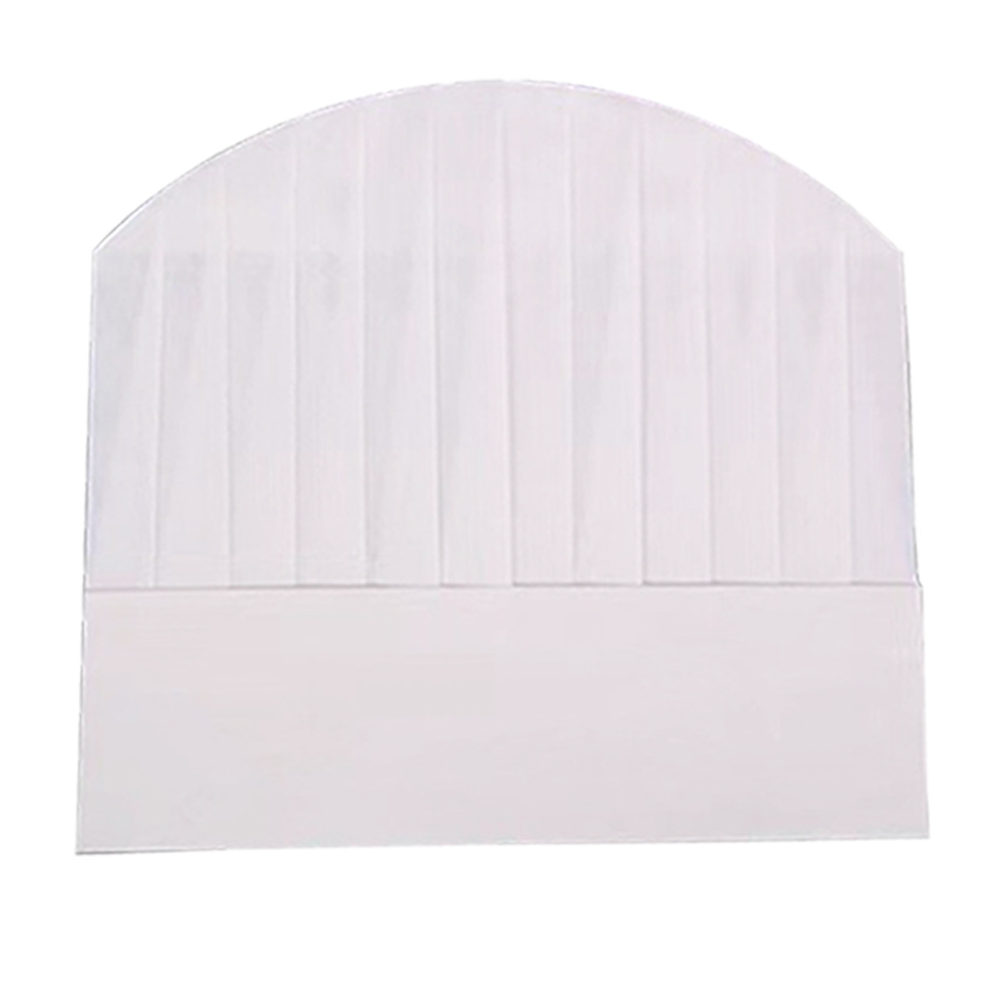 Disposable Children's Chef Hat Kindergarten Baking Art Children's Hat Kids Non-Woven Fabric Printable Chef Hat White