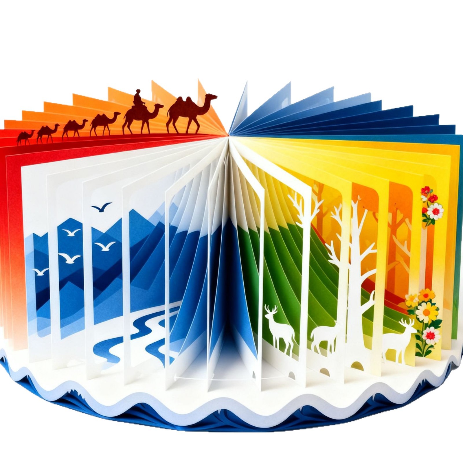 360 ° Book3D Stereo Book Customization 360-Degree Book Art Stereo Book Customization