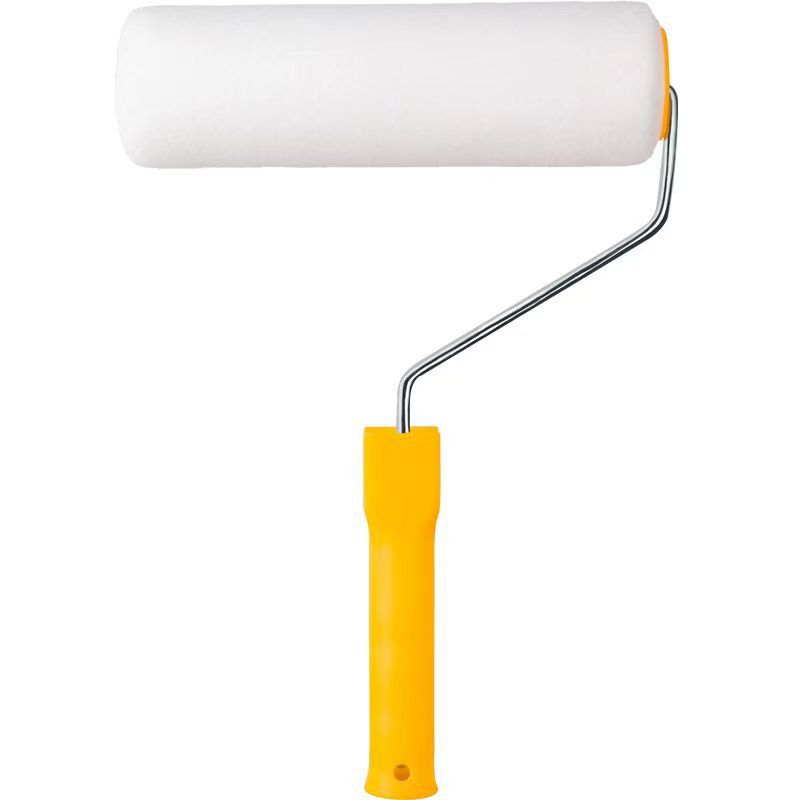 Factory Direct Sales Epoxy Floor Paint Special 939 Roller Brush Short Hair Fine Hair Mercerized Solvent-Resistant Non-Shedding Roller