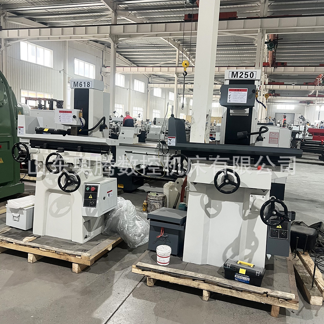 Small Manual Grinder M250 Surface Grinder Horizontal Shaft Rectangular Table Water Grinding Optional Digital Display Double V-Type Slide