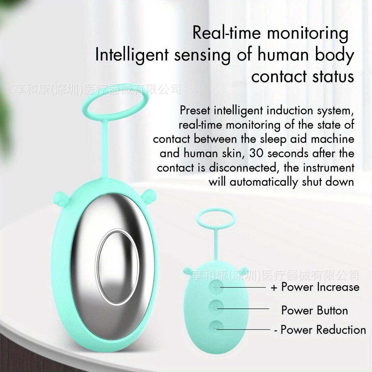 Cross-Border Charging Smart Angel Sleep Device Zmy-01 Pulse-Assisted Hand-Held Sleep Device to Relieve Worries and Quickly Fall Asleep