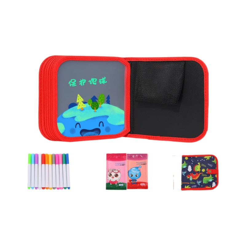 Children's Sketchpad Erasable Writing Drawing Book Coloring Chalk Cartoon Household Multifunctional Graffiti Sketchpad