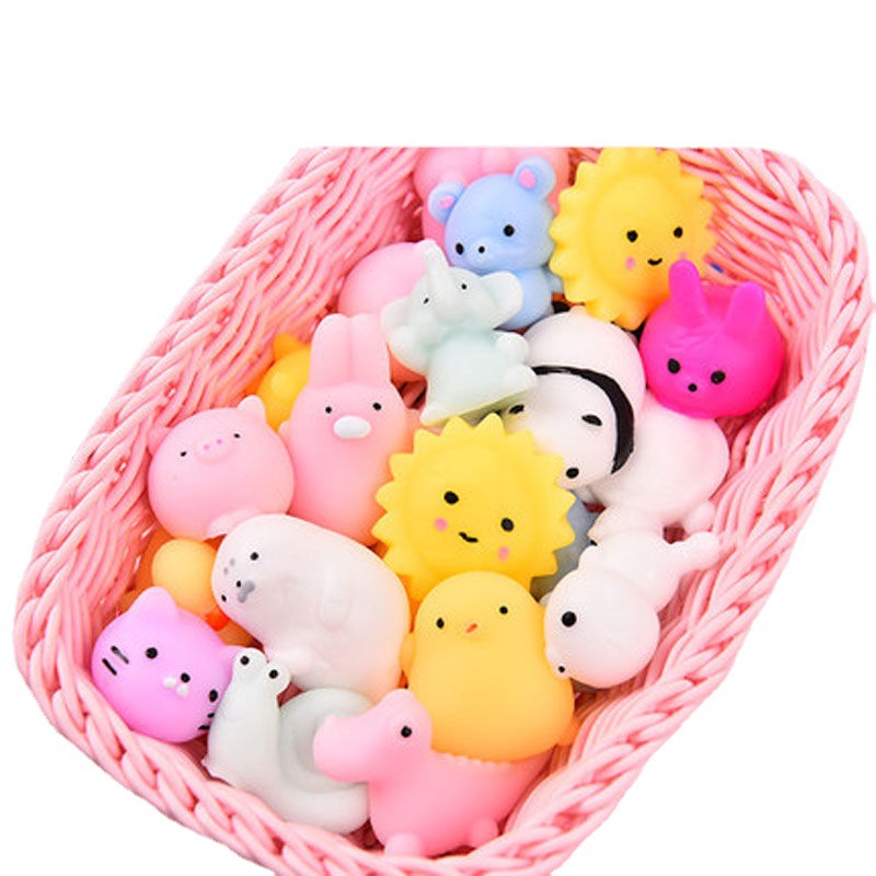 Super cute small ball pinch music decompression toy cute animal pinch ball decompression artifact children's hand pinch small toy
