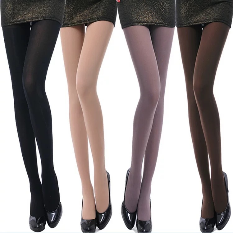 120D Spring & Fall Velvet Women's Medium-Thick Pantyhose Skin Color Autumn and Winter Bare Leg Artifact Bottoming Socks Factory Direct Sale