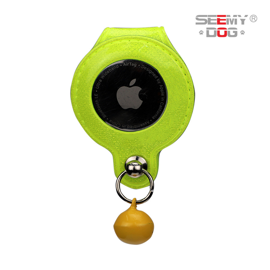 Multicolor in stock Amazon Cross-Border Applicable Apple Airtag Tracker Pet Anti-Lost Locator Leather Case
