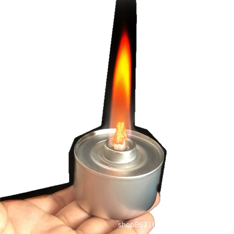 Flash Single-Head 2-Hour Eco-Friendly Oil Mineral Oil Can Alcohol Lamp for Dry Pot, Grilled Fish, Hot Dishes, Hot Pot, Tea Brewing Single-Head Burner