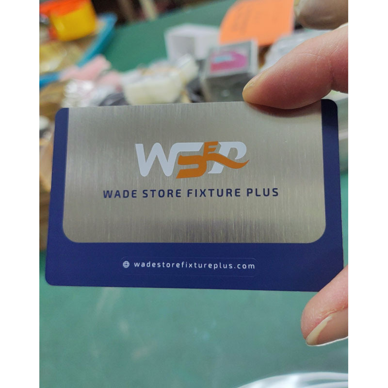 Stainless Steel Personalized Production Corrosion Personal Business Card Bookmark Creative Gold-Plated Metal Card Gold Card Production Manufacturer
