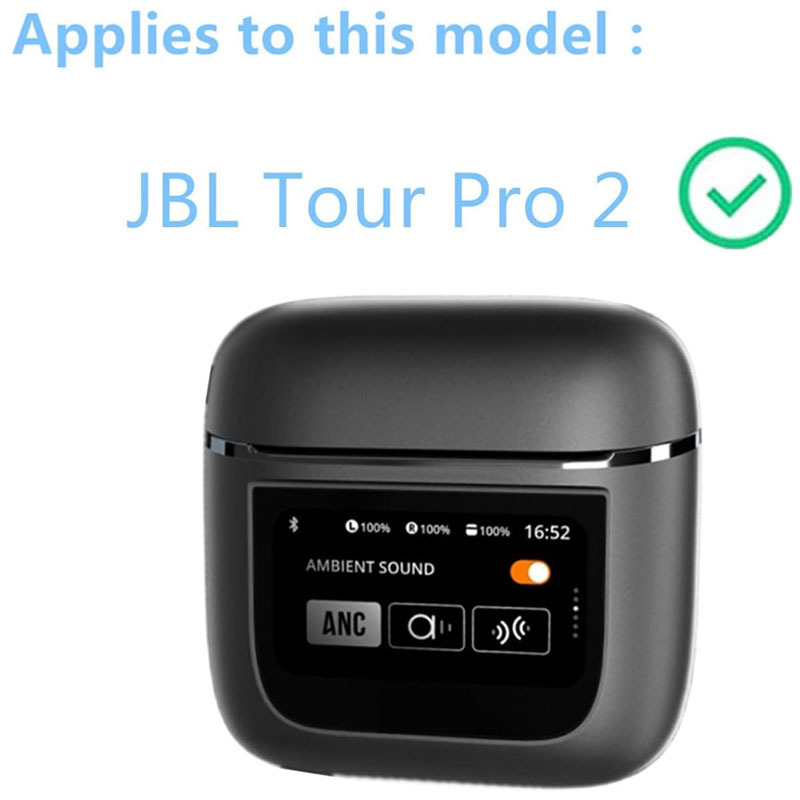 For JBL Tour Pro 2 LCD Screen Film Smart Bluetooth Headset Film Screen 9H HD Explosion-proof Soft Film