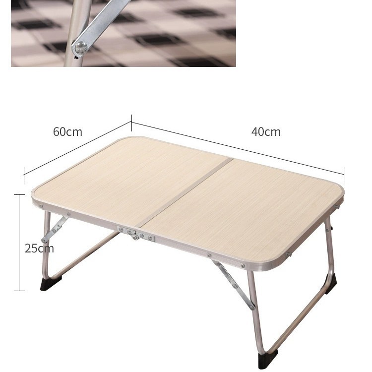 Small Table, Foldable Computer Desk, Student Dormitory Writing Desk, Multifunctional Home Bedroom Bay Window Desk, Bedside Table