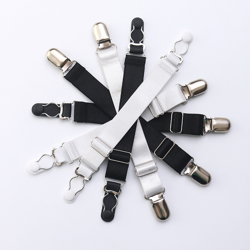 Cross-Border Multifunctional Garter Belt Lace Sling Anti-Slip Elastic Band Stockings Buckle Duckbill Buckle Binding Belt