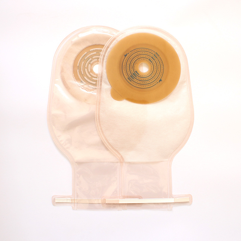 One-Piece Ostomy Bag, Disposable Anal Intestine Ostomy Bag, Open Stool Bag Style, Multiple Choices, Cross-Border Export