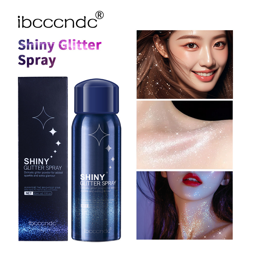 Ibcccndc блестящий спрей для тела звездное небо для вечеринок и сценического макияжа