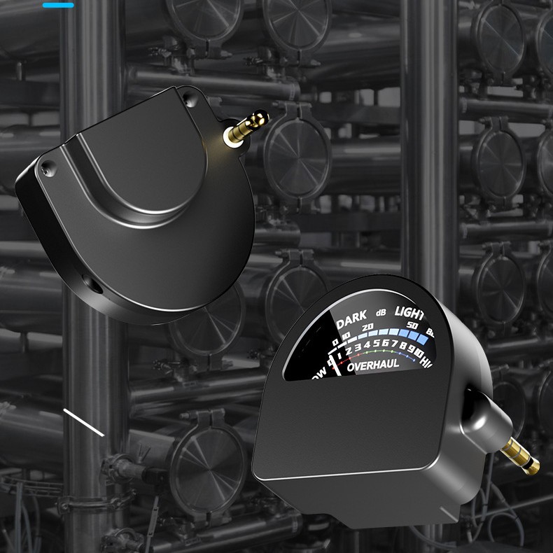 The new easy to carry small leak detection instrument plus display sound frequency size pointer auxiliary leak detection