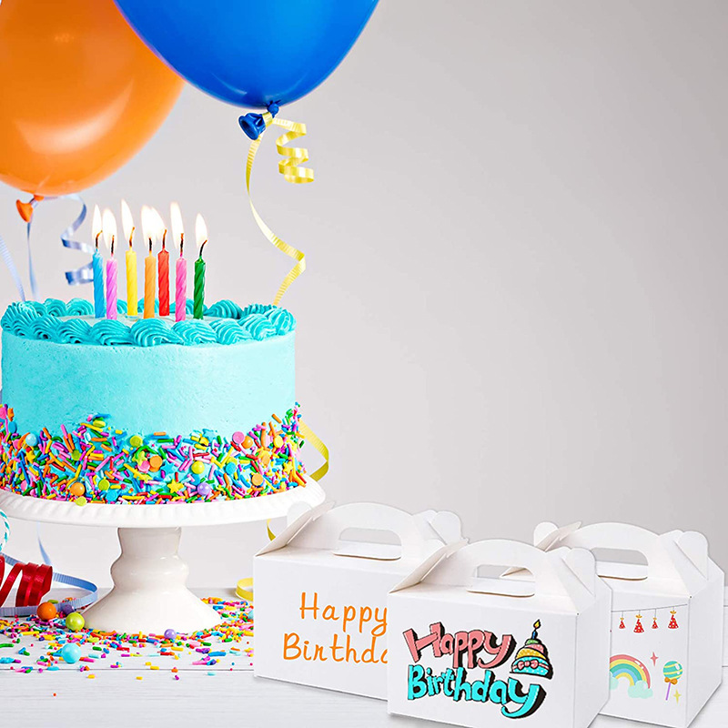 Cross-border creative birthday gift box empty box Amazon same party all-match blank box wholesale