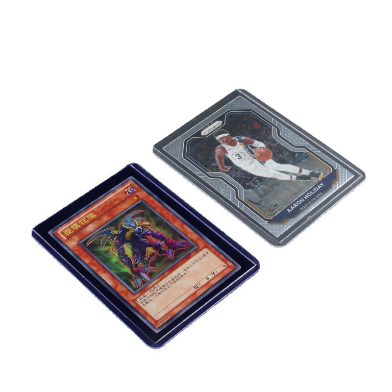 PVC card cover transparent cover NBA Star Card Game King card magic card manwick card 35PT HD with protective film