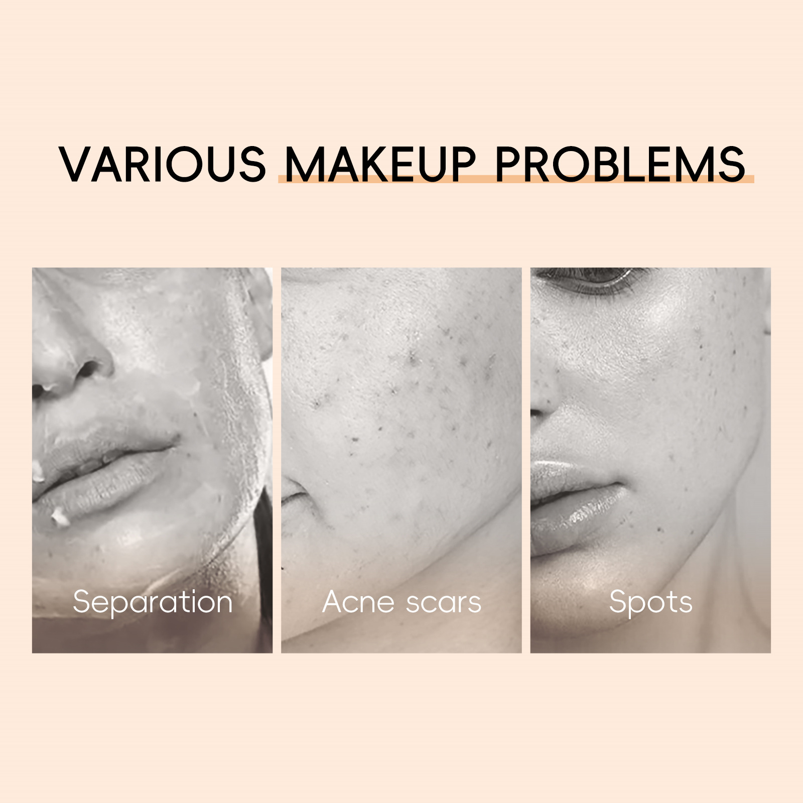 LAIKOU 9-color BB cream 30g (hose) moisturizing makeup cosmetics factory wholesale